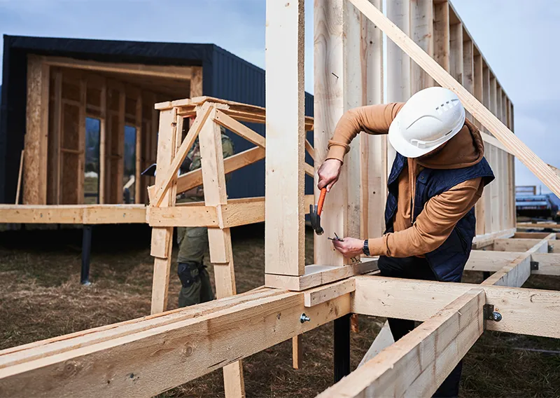 Budynki jednorodzinne w technologii drewnianego szkieletu